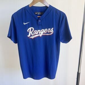Texas‎ Rangers MLB Nike Griffin Jersey Youth Size XL Baseball